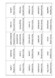 English Worksheet: Present continuous charades