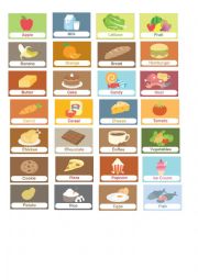 English Worksheet: food