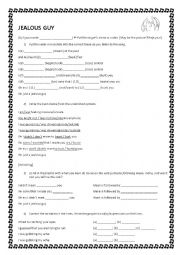 English Worksheet: Listening Comprehension Activity 