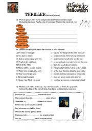 English Worksheet: Thriller