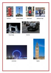 English Worksheet: LONDON WONDERS