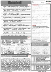 2ND BAC DIAGNOSTIC TEST