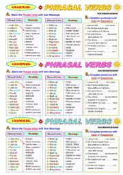 PHRASAL VERBS