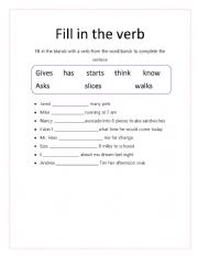 Grammar Verbs 