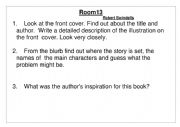 English Worksheet: Room 13