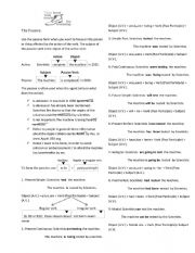 English Worksheet: The passive