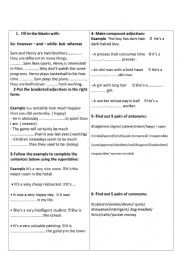 9th form revision module n1