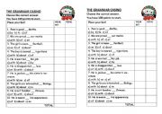 English Worksheet: Adjective + preposition