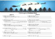 English Worksheet: A FESTIVE QUIZ OF CHRISTMAS MUSIC