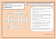 safety first ( advertising) crossword puzzle