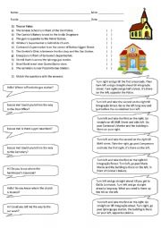 English Worksheet: Directions