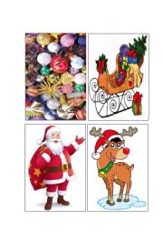 English Worksheet: Christmas Flashcards 4