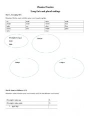 Phonics long i, o, and u. Plural endings.