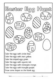 English Worksheet: Colors