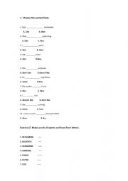 English Worksheet: SPORT , LIKE, LOVE