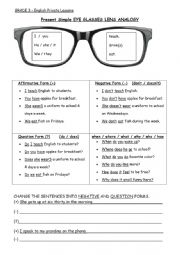 English Worksheet: Present Simple 