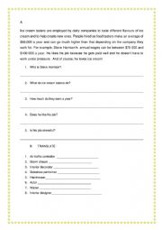 English Worksheet: Jobs