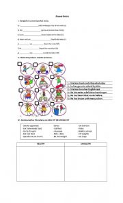 English Worksheet: present perfect