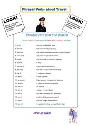 Phrasal Verbs About Travel
