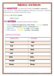 Adjectives And Adverbs