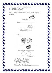 English Worksheet: Town mouse and country mouse