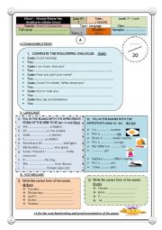 9th Grade language Quiz