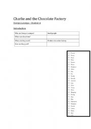 English Worksheet: Oompa Loompa - Willy Wonka and the Chocolate Factory
