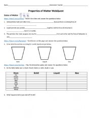 Properties of Matter