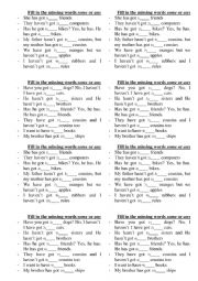 English Worksheet: Some any