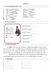 English Worksheet: quiz-test-exam