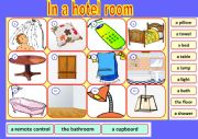 English Worksheet: Hotel Vocabulary. Part 1