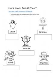 English Worksheet: Listen Exercise ESL 1st Grade