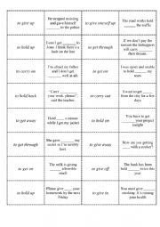 phrasal verbs (domino)