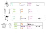 English Worksheet: Sentence Builder - Hotel Transylvania