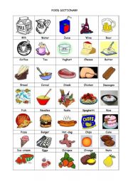 English Worksheet: Food and drink