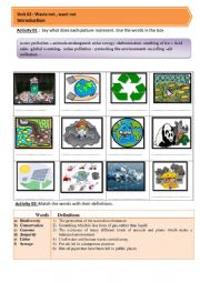 Environment vocabulary