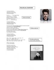 English Worksheet: One call away Charlie Puth