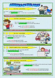 English Worksheet: MODALS  ( MUST HAVE / CAN HAVE / MAY HAVE ...+ PAST PARTICIPLE )