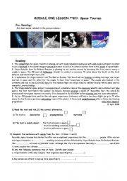 lesson 2 space tourism