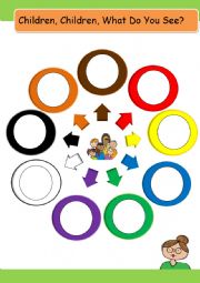 English Worksheet: Children Children What Do You See？