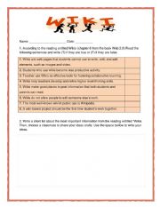 English Worksheet: Wikis