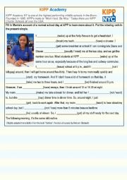 English Worksheet: kIPP Academy - Maritas account