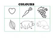 English Worksheet: Colours