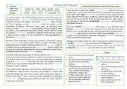 English Worksheet: family structure and roles 