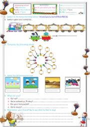 English Worksheet: How do you spend your day?