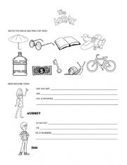 English Worksheet: The lorax vocabulary has got