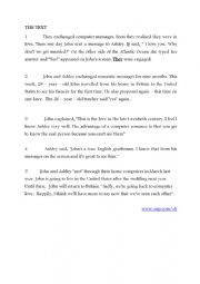 English Worksheet: mid term test