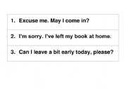 English Worksheet: Classroom Language