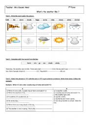 English Worksheet: group session 7th form