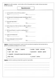 QUESTIONNAIRE